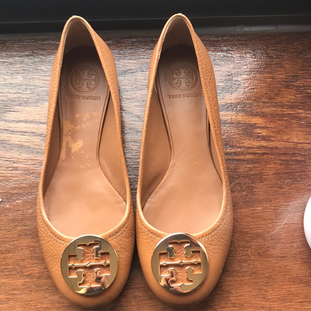 Tory Burch Reva flats - worn once (indoors)
